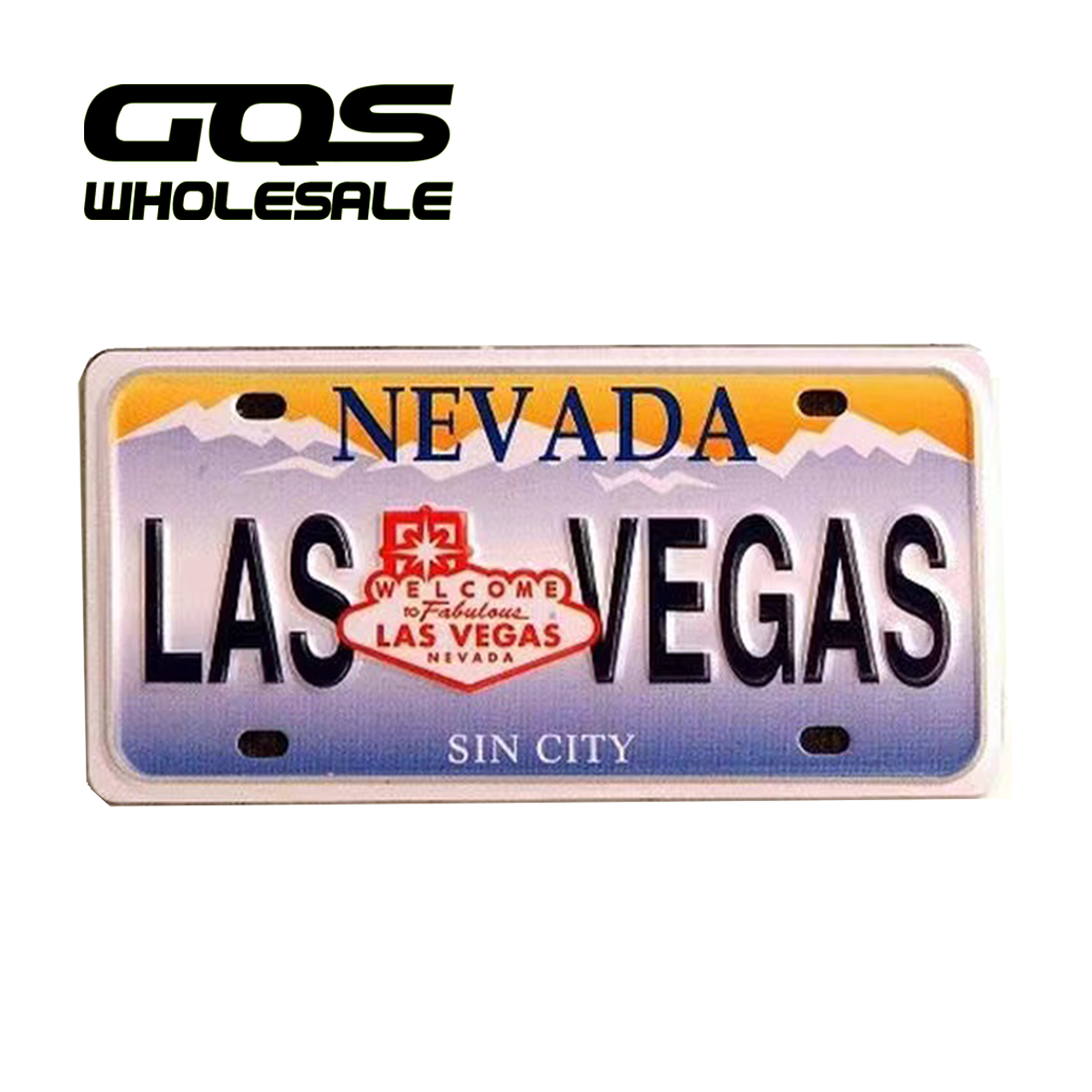 Custom aluminum alloy full coverage license plate frame