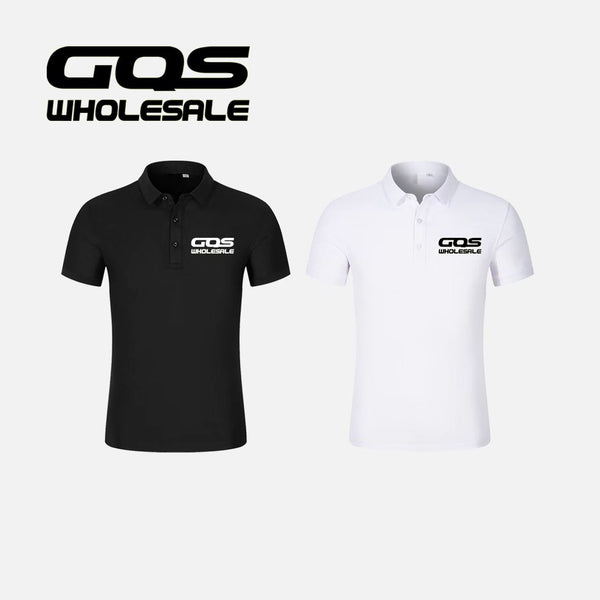 logo custom cotton polo shirt